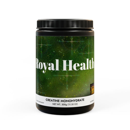 Royal Health Creatine Monohydrate Supplement (300g, 10.58oz) - Royalty Design 