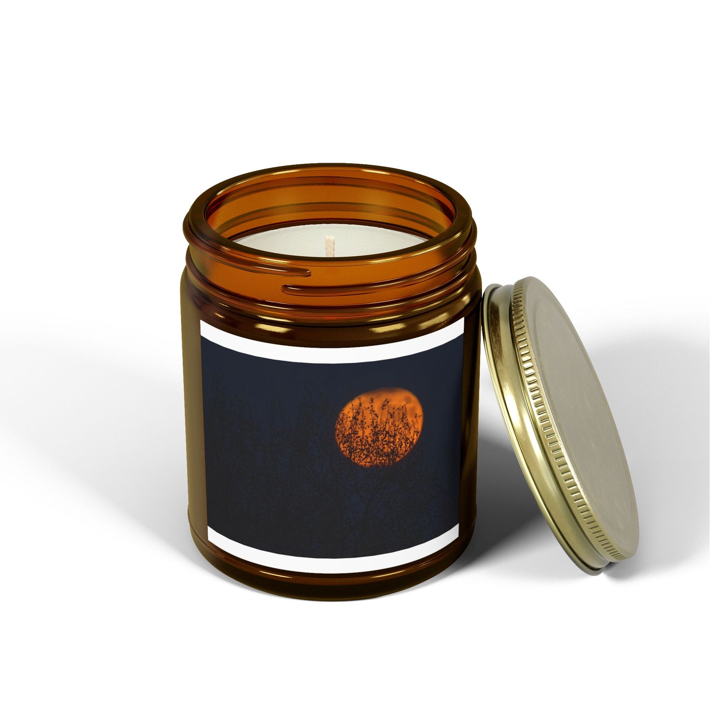 Scented Coconut Apricot Candles (4oz, 9oz)