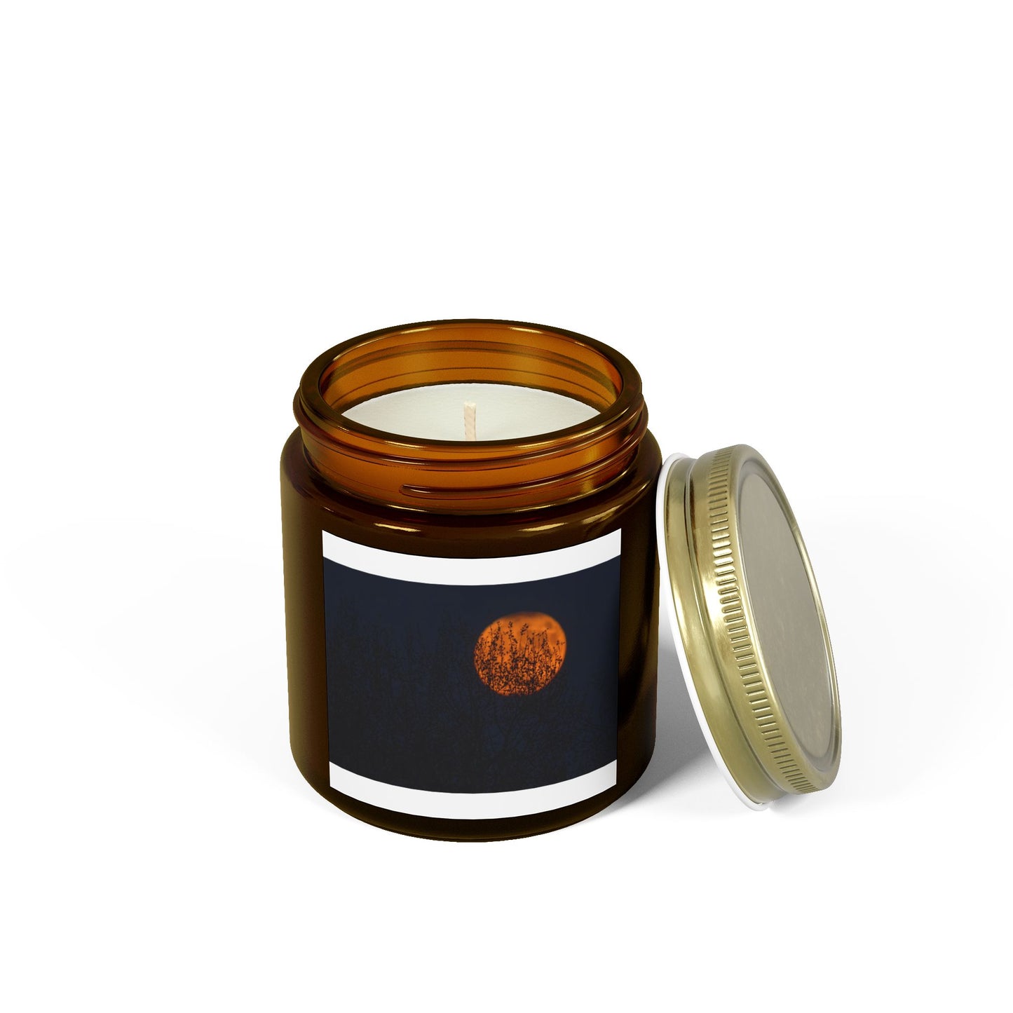 Scented Coconut Apricot Candles (4oz, 9oz)