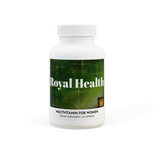 Royal Health Multivitamin for Women Supplement (60 Capsules) - Royalty Design 