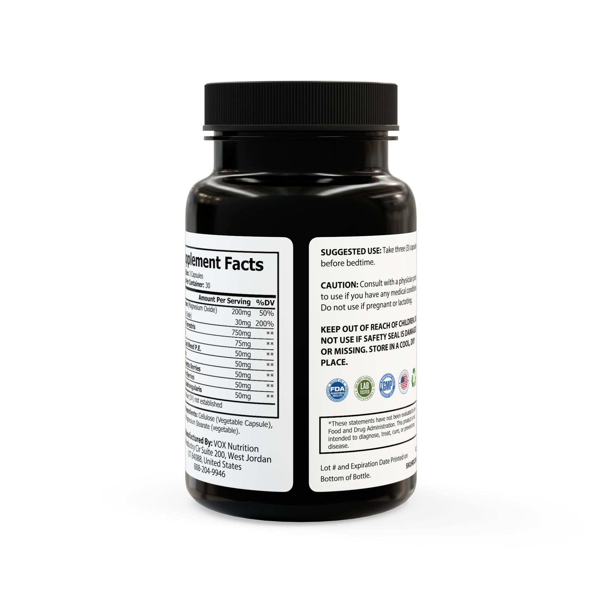 Royal Health Magnesium Zinc Supplement (90 Capsules) - Royalty Design 