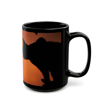 Black Mug (11oz, 15oz) - Royalty Design 