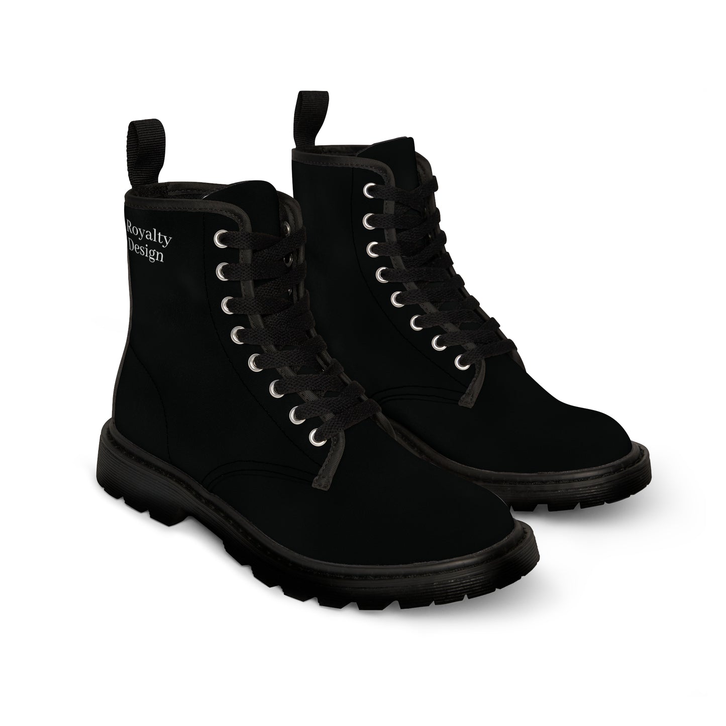 Men's Canvas Boots - Royalty Design 